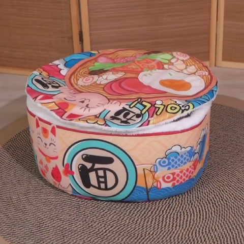 Pawsola – Japanisches Schalen-Design Katzenbett 🥣🐾